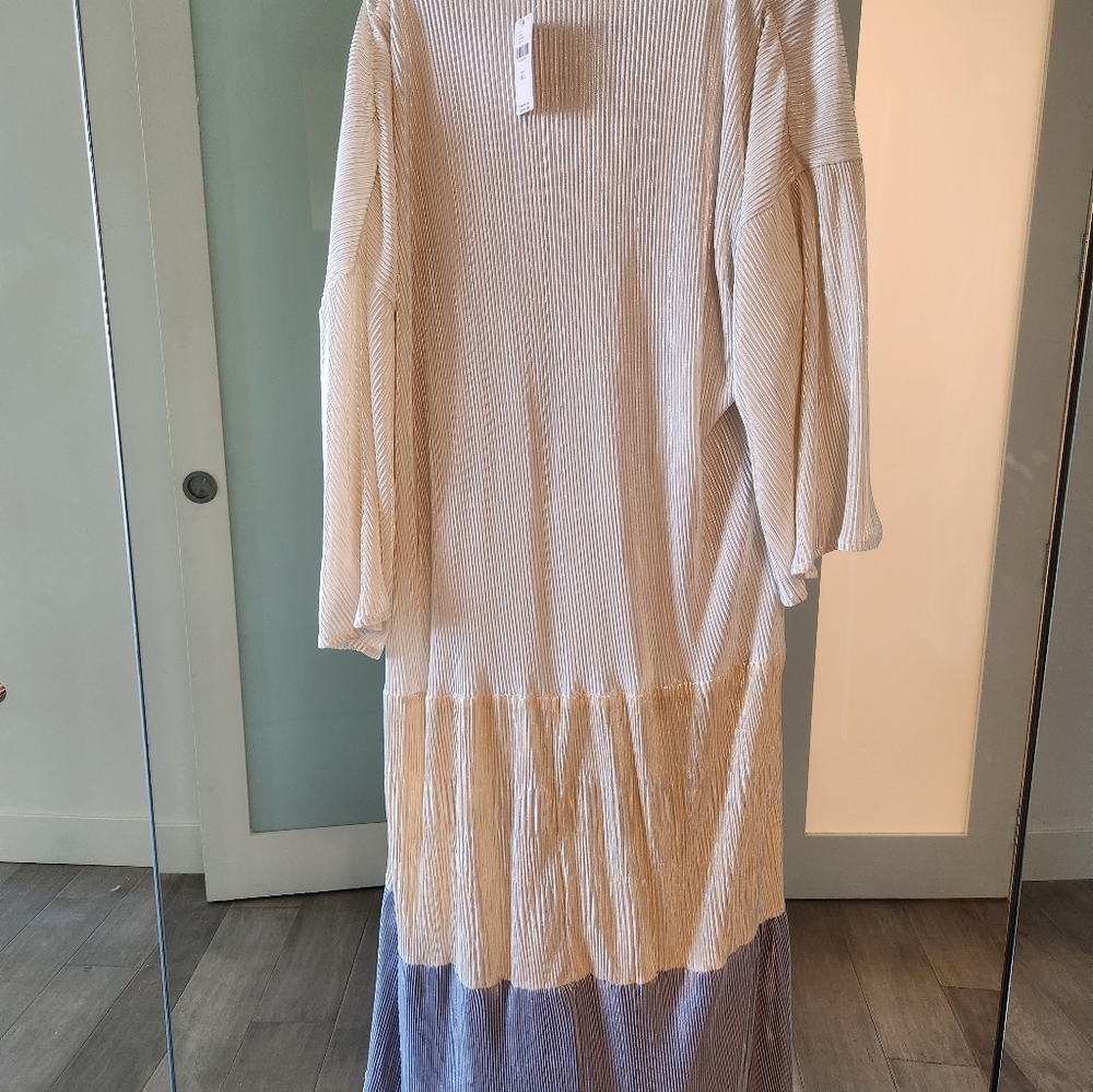ANTHROPOLOGIE Lace Kaftan And Pleated Duster W/ TAG - Picture 3 of 11